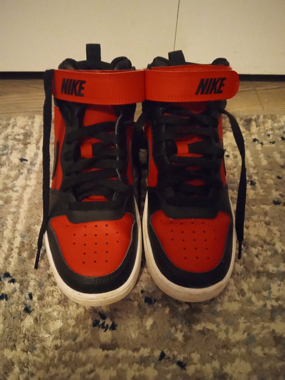 Boy's Nike Court Borough Mid Sneaker - Picture 5 of 5